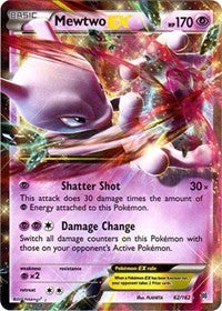 Mewtwo EX 62 — Breakthrough — Moderately Played