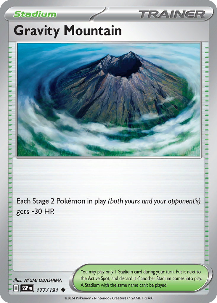 Gravity Mountain 177 — Surging Sparks — Prize Pack