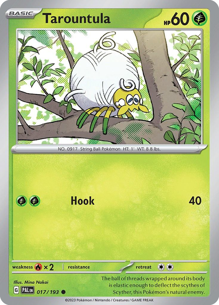 Tarountula 17/193 — Paldea Evolved — Illustration Rare