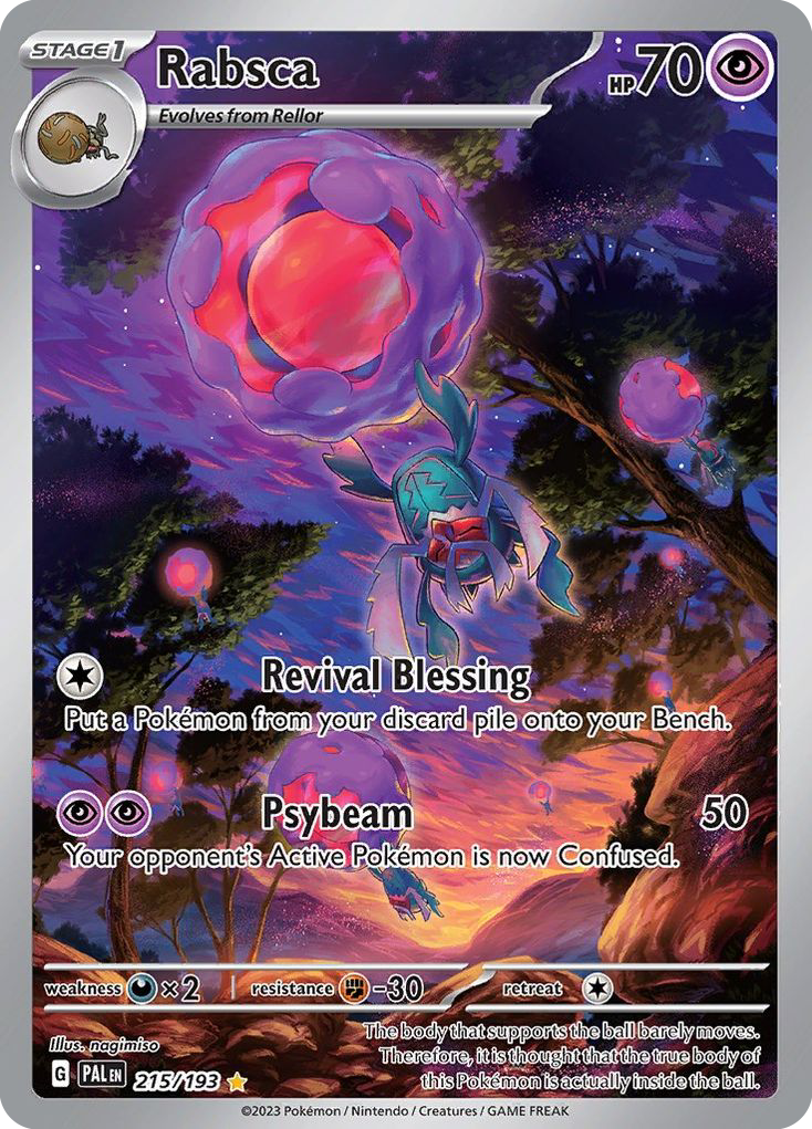Rabsca 215/193 — Paldea Evolved — Illustration Rare