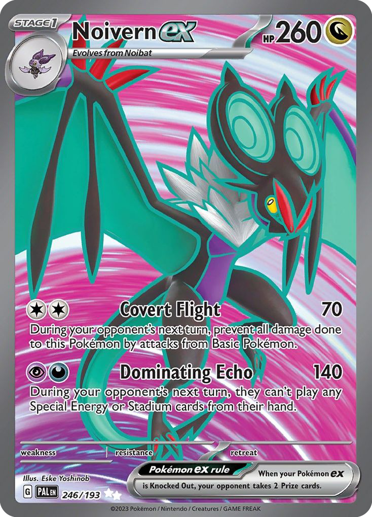 Noivern ex 246/193 — Paldea Evolved — Ultra Rare (Full Art)