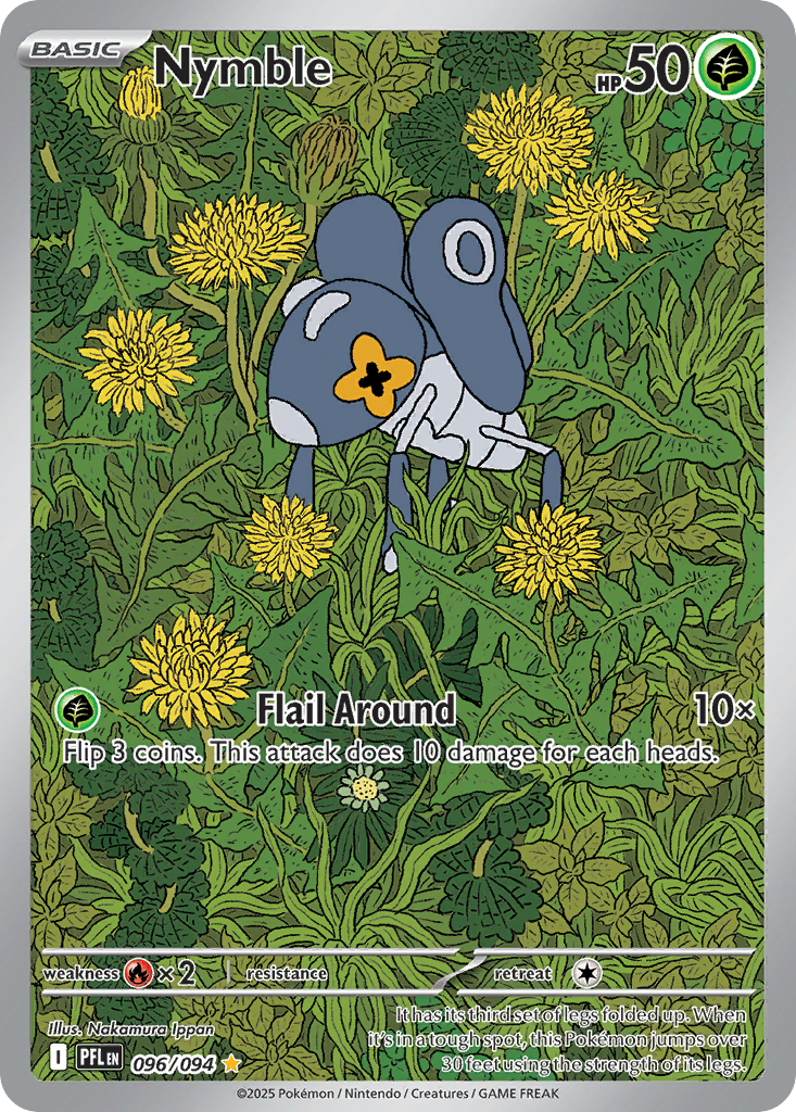 Nymble 096/094 — Phantasmal Flames — Illustration Rare