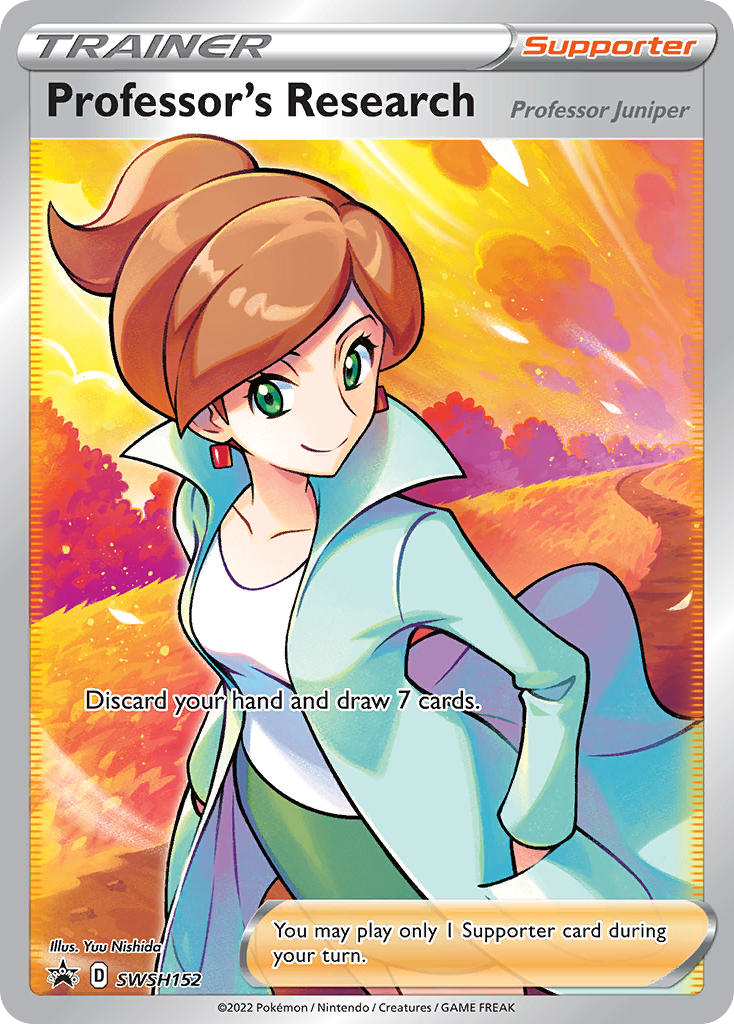 Professor's Research (Professor Juniper) SWSH152 — Sword & Shield Promo — Promo