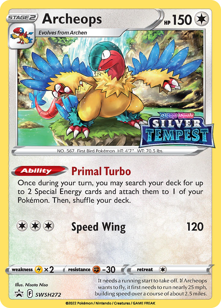 Archeops SWSH272 — Sword & Shield Promo — Promo