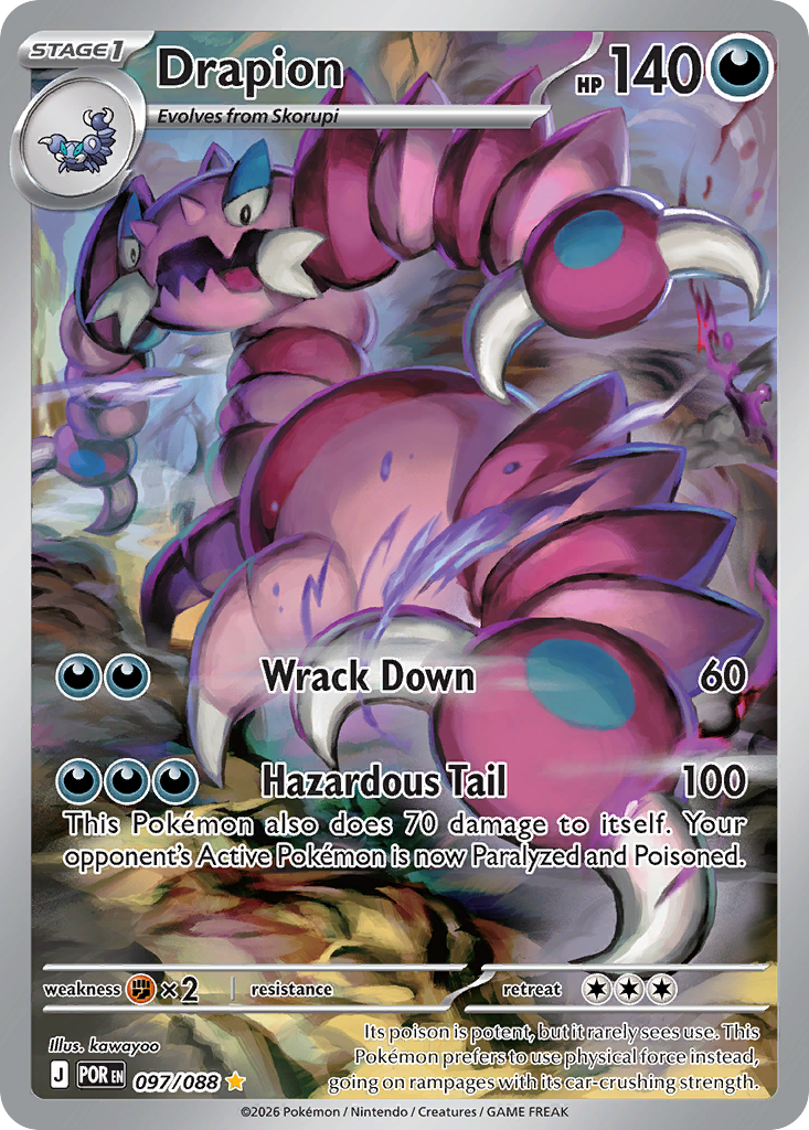 Drapion 097/088 — Perfect Order — Holo