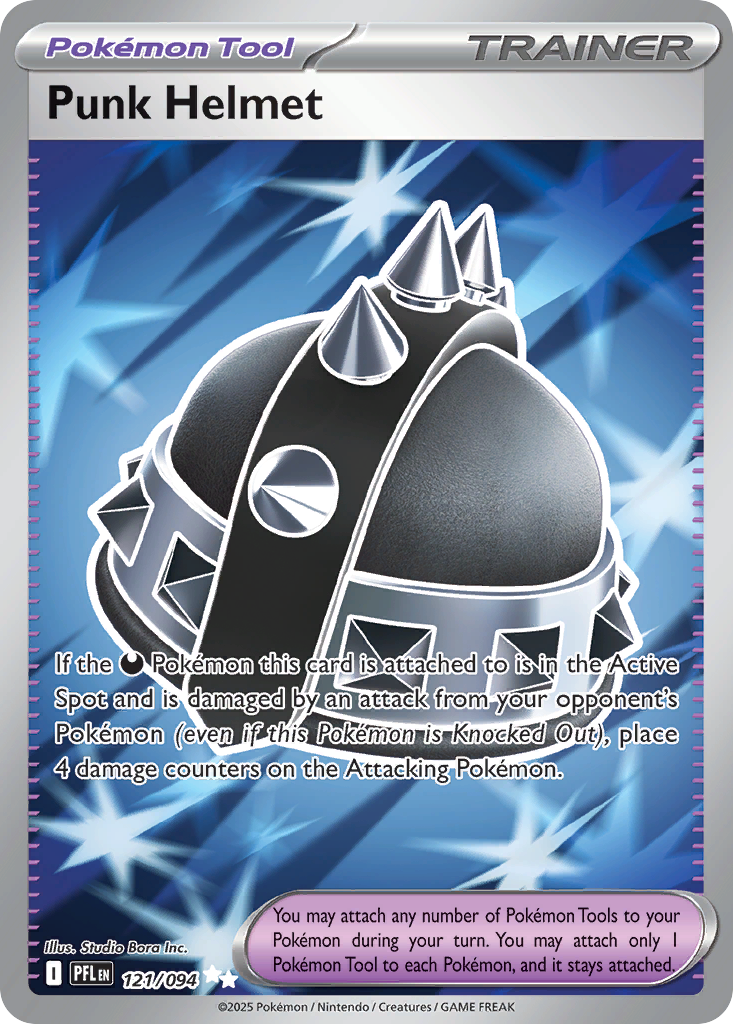 Punk Helmet 121/094 — Phantasmal Flames — Ultra Rare (Full Art)