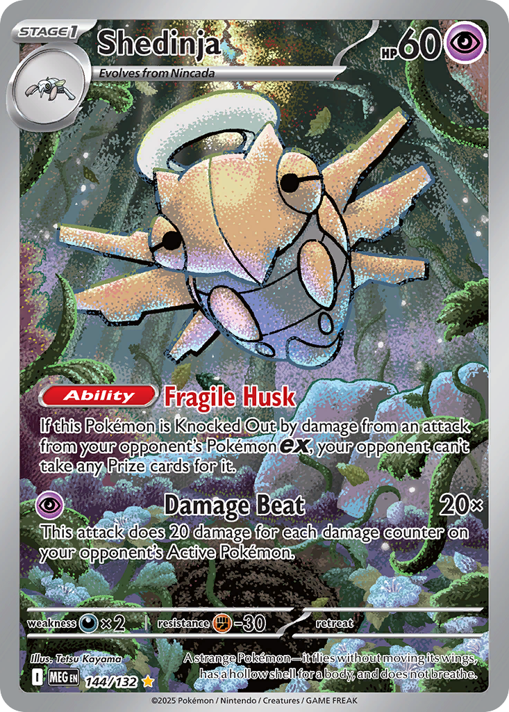 Shedinja 144/132 — Mega Evolution — Illustration Rare