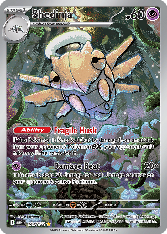 Shedinja 144/132 — Mega Evolution — Illustration Rare