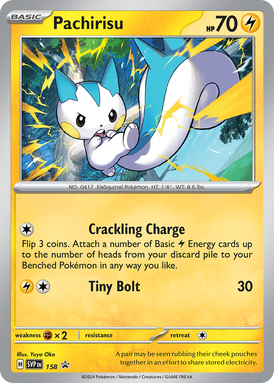 Pachirisu 158 — Scarlet & Violet Promo — Promo