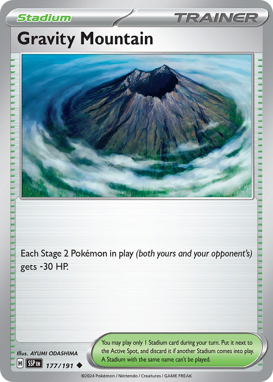 Gravity Mountain 177 — Surging Sparks — Prize Pack