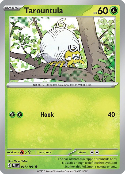 Tarountula 17/193 — Paldea Evolved — Illustration Rare