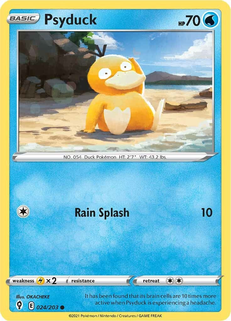 Psyduck 024 — Evolving Skies — Common