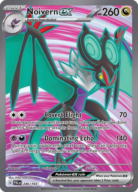 Noivern ex 246/193 — Paldea Evolved — Ultra Rare (Full Art)