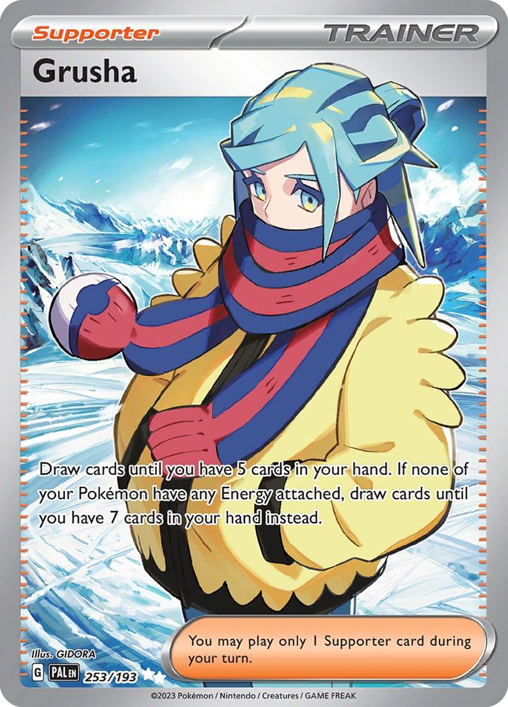 Grusha 253/193 — Paldea Evolved — Ultra Rare (Full Art)