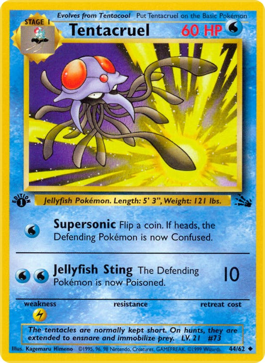 Tentacruel 44 — Fossil — Common
