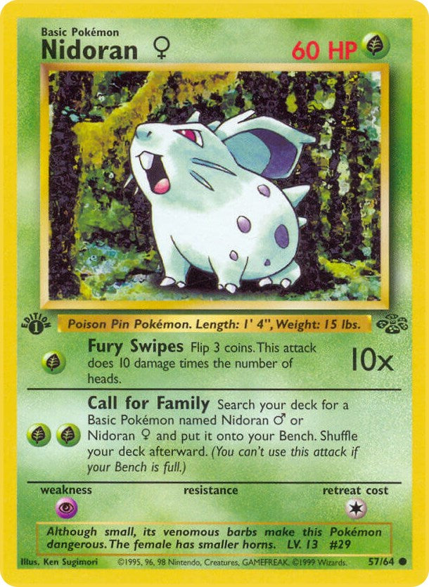 Nidoran♂ 57 — Jungle — Common