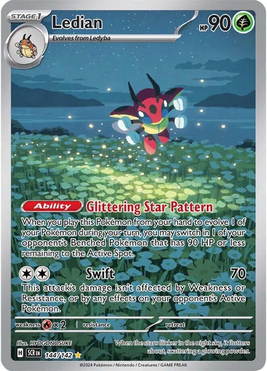 Ledian 144/142 — Stellar Crown — Special Illustration Rare