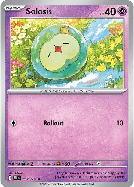 Solosis 37 — Black Bolt — Reverse Holo
