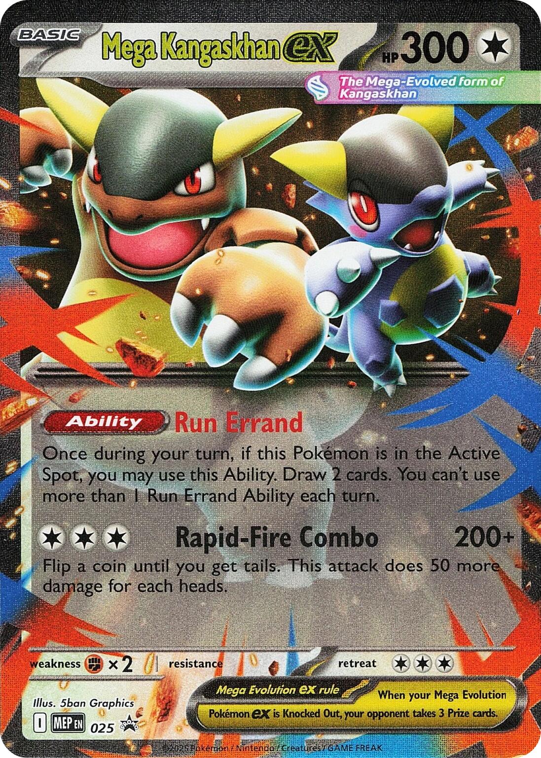 Mega Kangaskhan ex 025 — Mega Evolution Promo — Promo