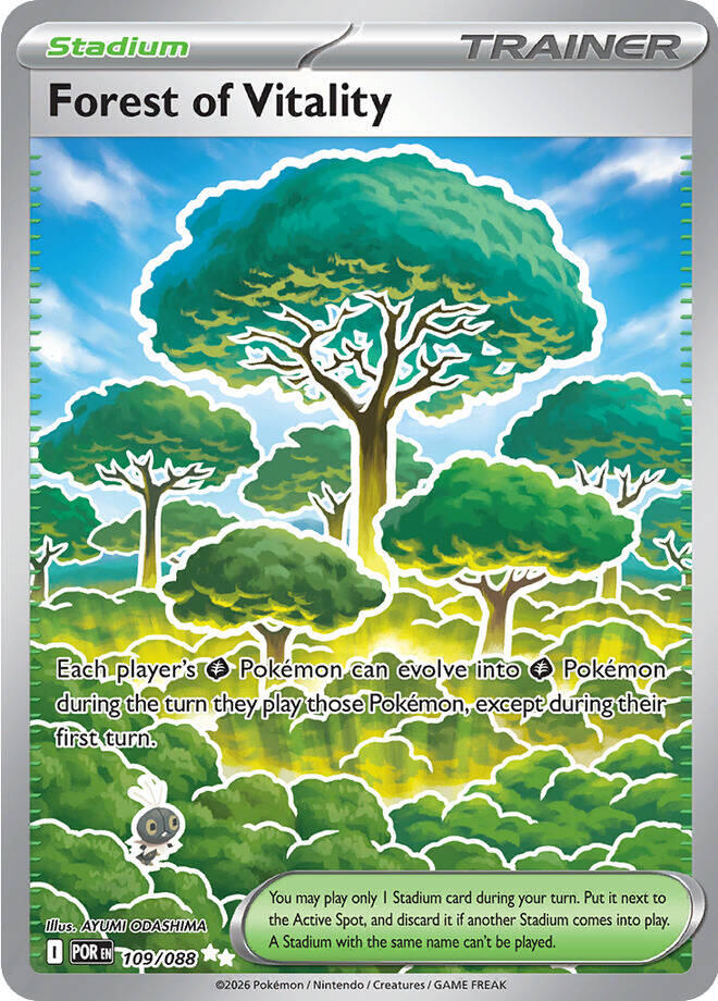 Forest of Vitality 109/088 — Perfect Order — Holo