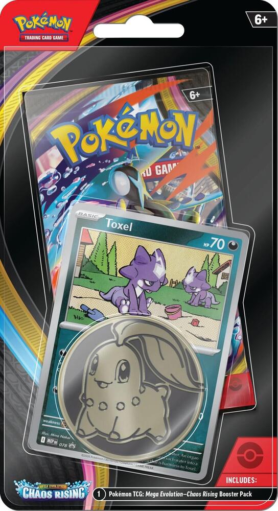 Chaos Rising Toxel Single Pack Blister — Lot of 10 (Sealed)