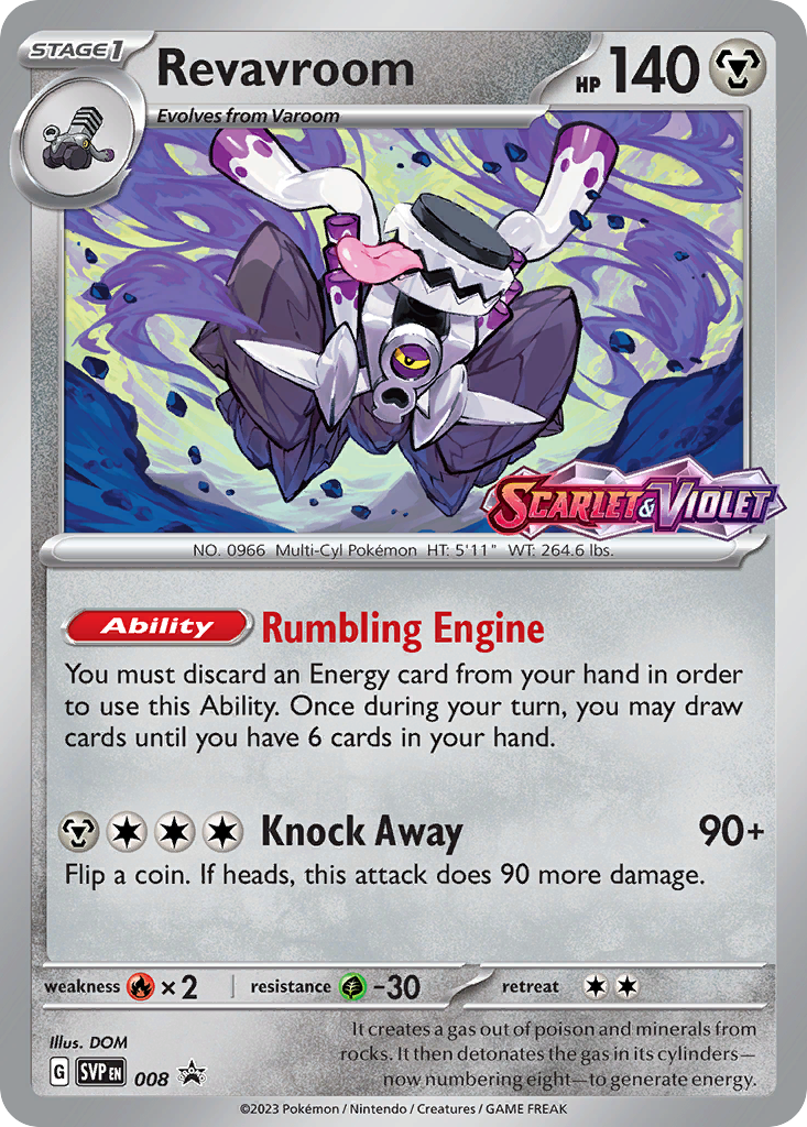 Revavroom 008 — Scarlet & Violet Promo — Promo
