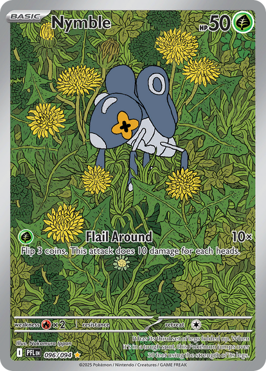 Nymble 096/094 — Phantasmal Flames — Illustration Rare