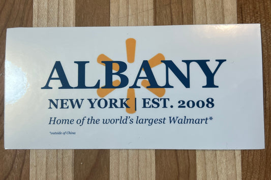 Albany, New York Stickers - 2 Pack