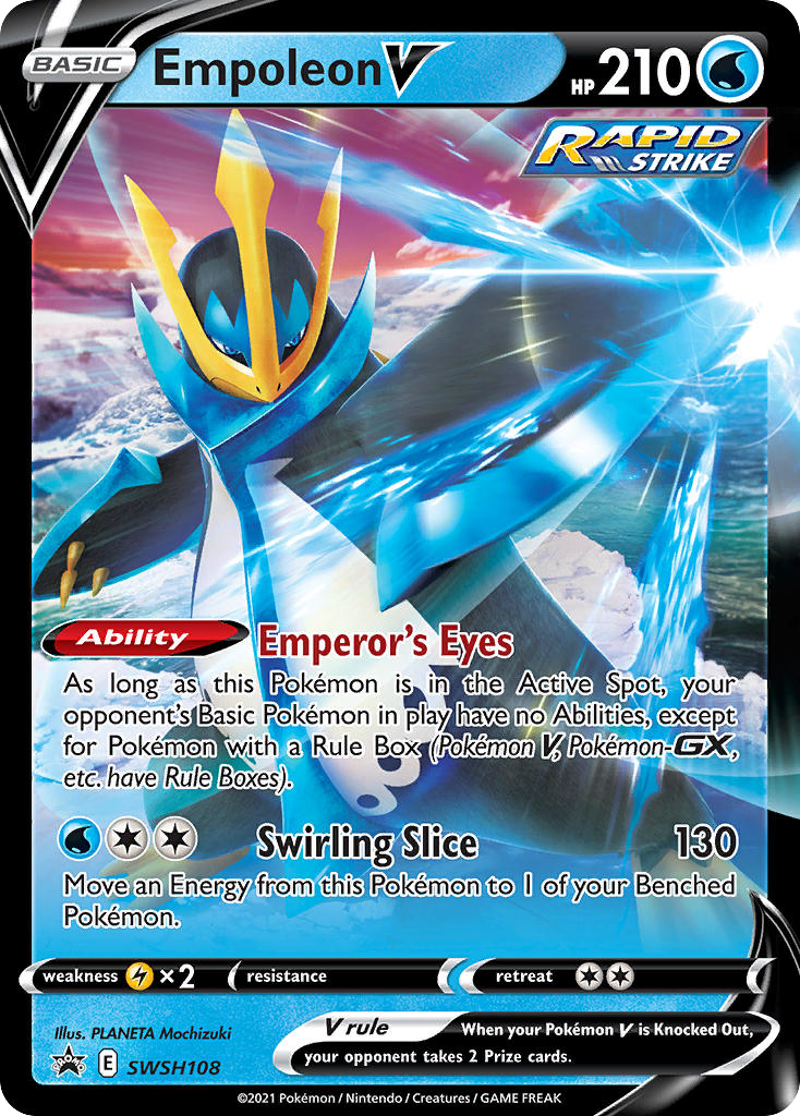 Empoleon V SWSH108 — Sword & Shield Promo — Promo
