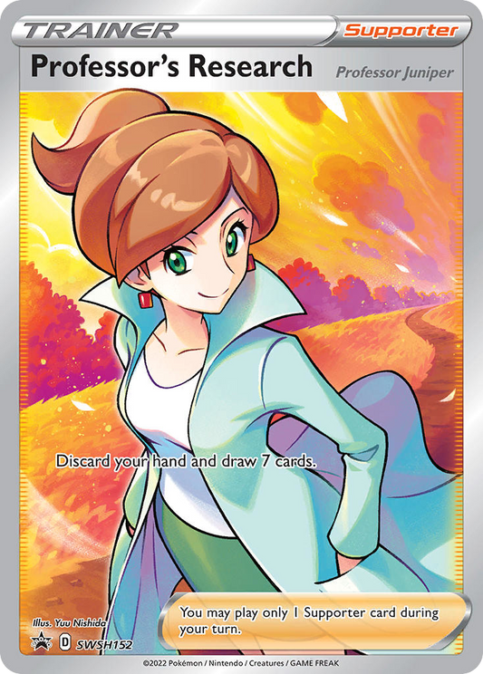 Professor's Research (Professor Juniper) SWSH152 — Sword & Shield Promo — Promo