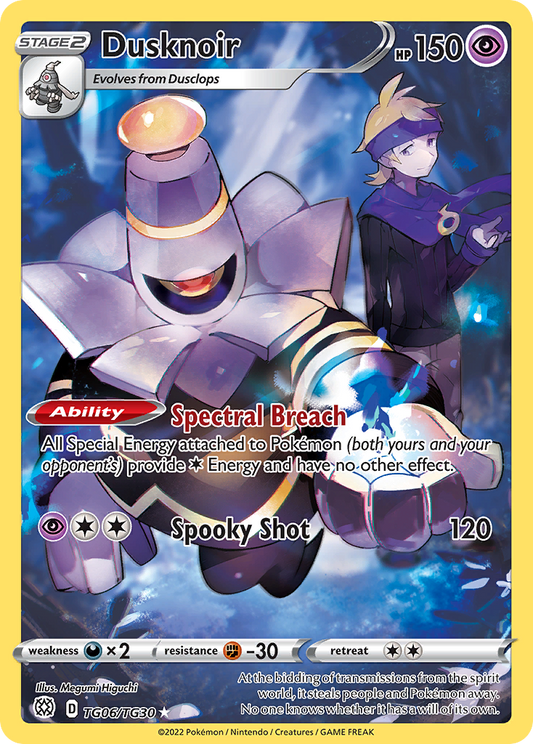 Dusknoir TG06/TG30 — Brilliant Stars — Ultra Rare (Full Art)