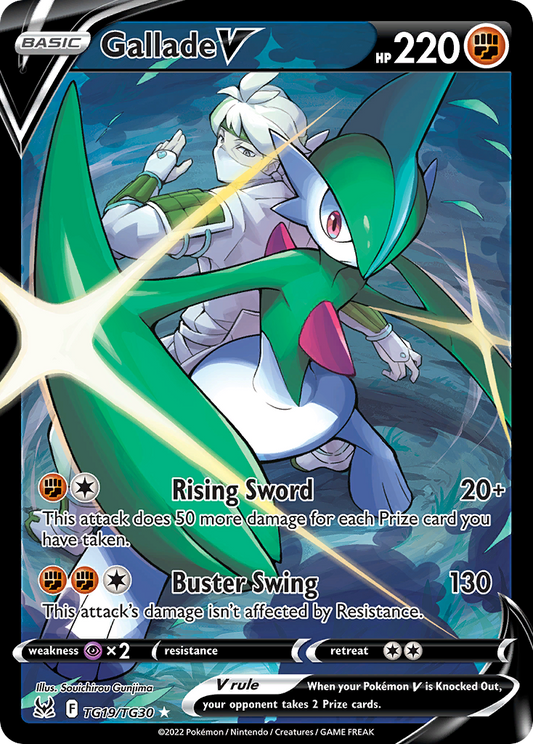 Gallade V TG19/TG30 — Lost Origin — Ultra Rare (Full Art)