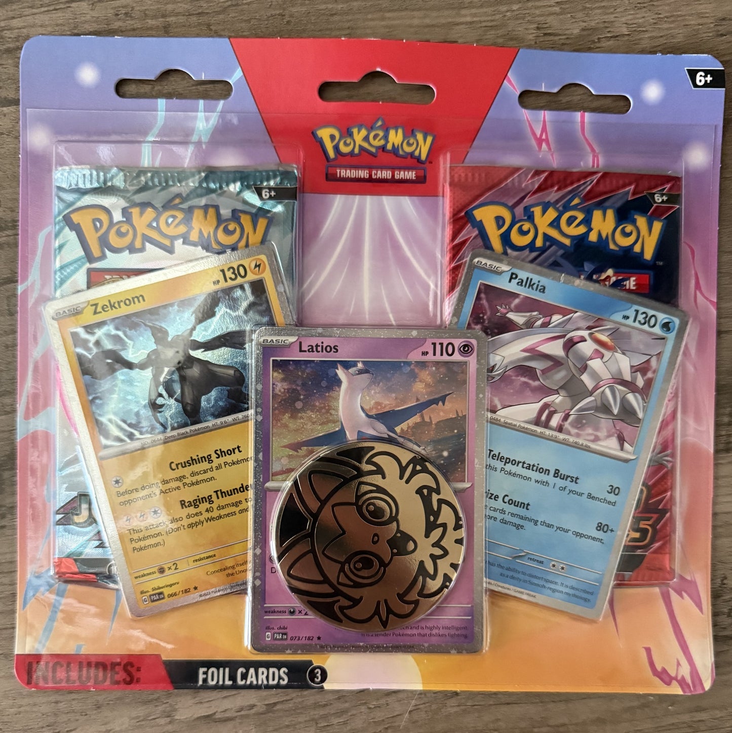 Enhanced 2-Pack Blister — Latios, Zekrom & Palkia (sealed)