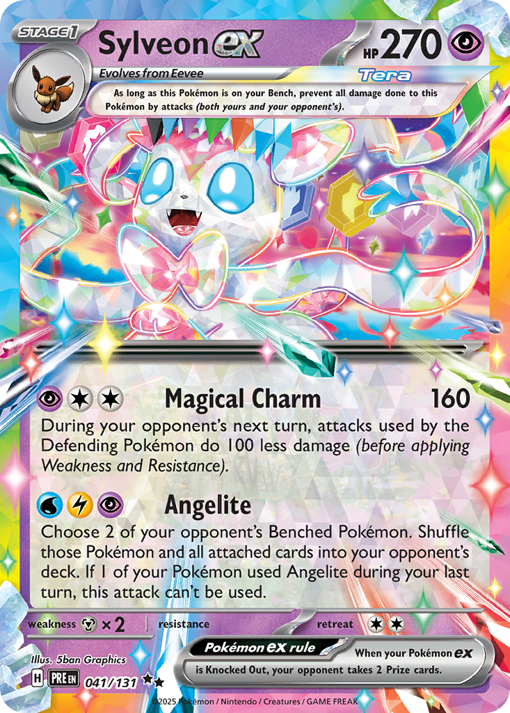 Sylveon ex 041 — Prismatic Evolutions