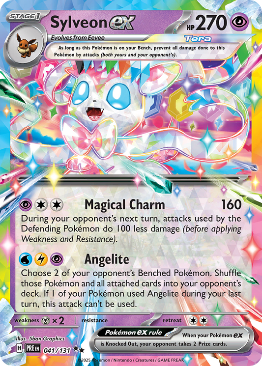 Sylveon ex 041 — Prismatic Evolutions
