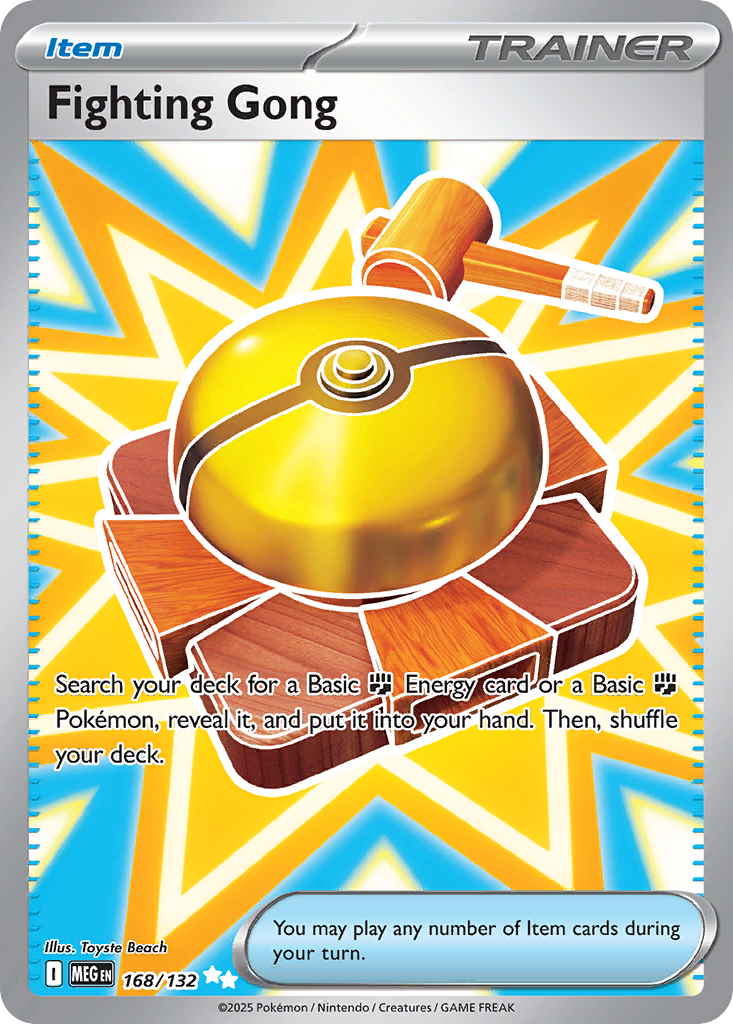 Fighting Gong 168 — Mega Evolution — Holo