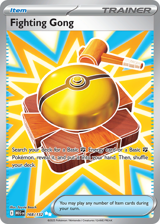 Fighting Gong 168 — Mega Evolution — Holo