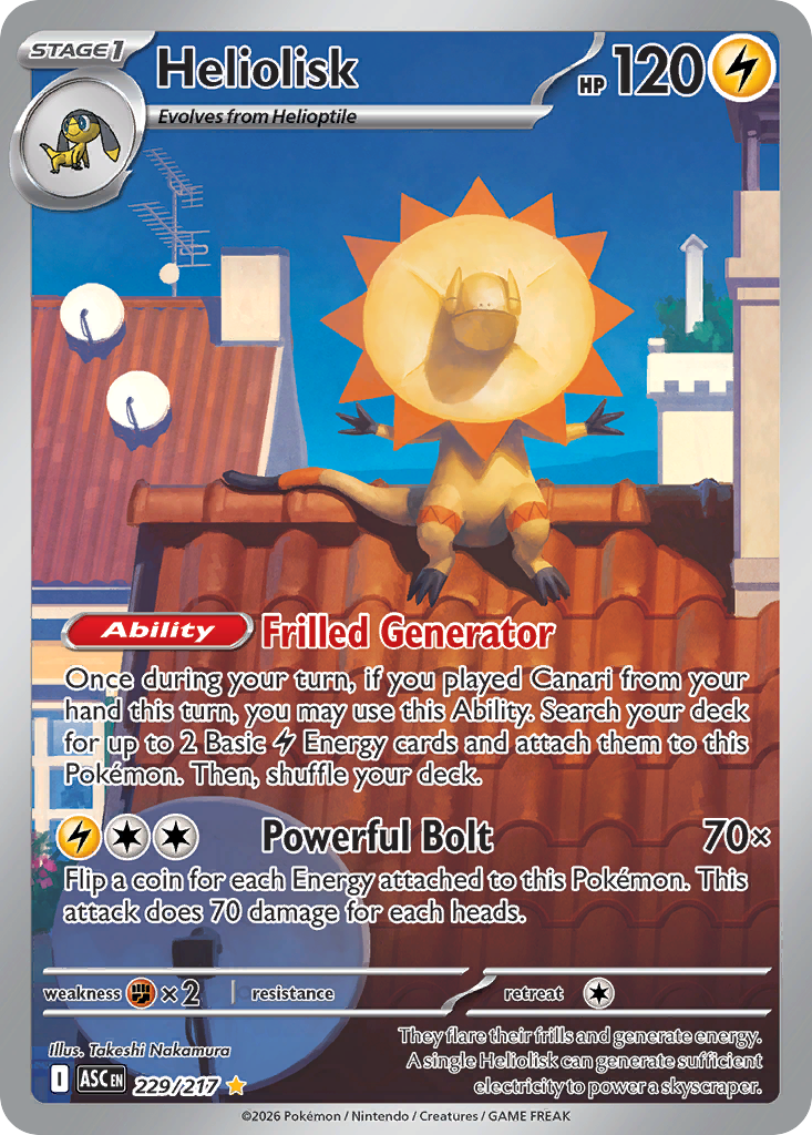 Heliolisk 229 — Ascended Heroes — Holo