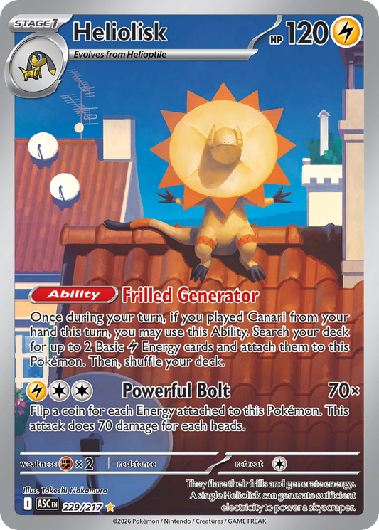 Heliolisk 229 — Ascended Heroes — Holo