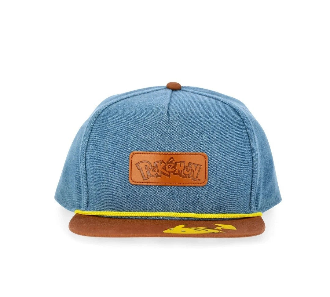 Pokémon Denim Snapback Cap (Youth) (sealed)