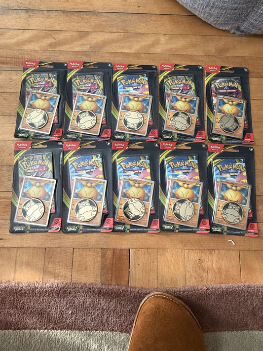 Pokémon Makuhita Perfect Order Single-Pack Blister — 10-Pack Sealed Lot