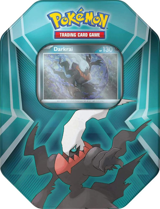 Triple Whammy Tin — Sableye, Spiritomb, Darkrai (sealed)